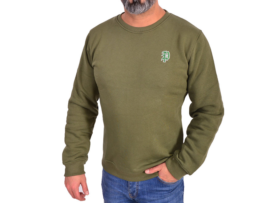 Initial Pullover - Khaki