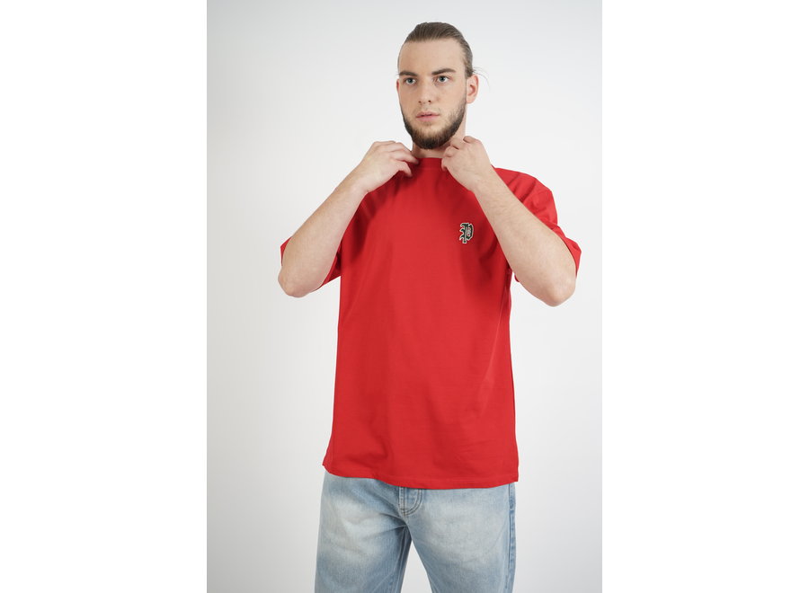 Long Fit Shirt Red - Carta