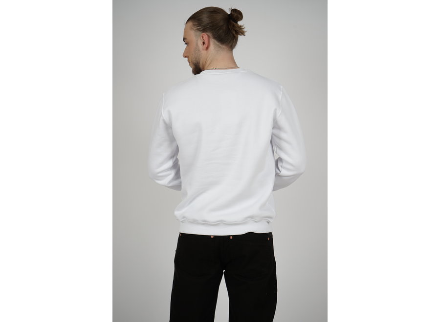 Sweatshirt-Signature White