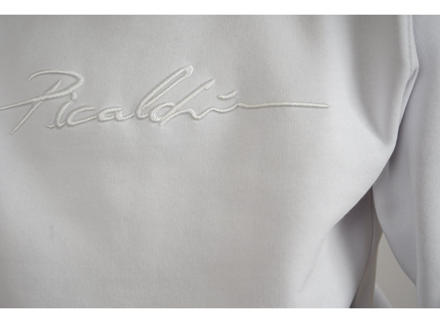 SWEATSHIRT-SIGNATURE-WHITE /WEISS