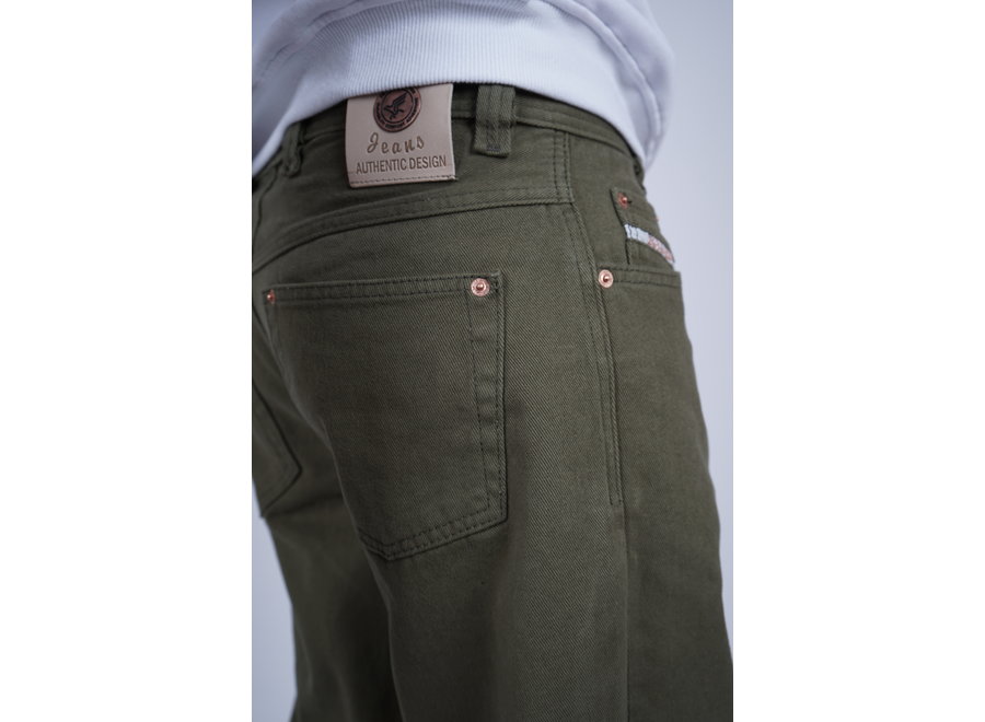 Zicco Relaxed Fit Jeans   472 - MILITARY GREEN