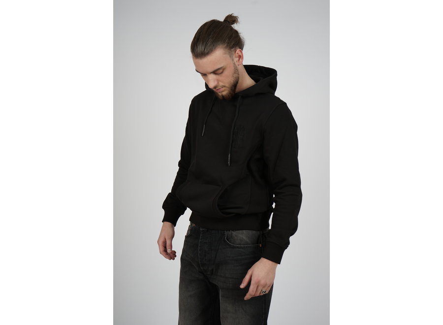 Initial Hoodie  Black / Schwarz