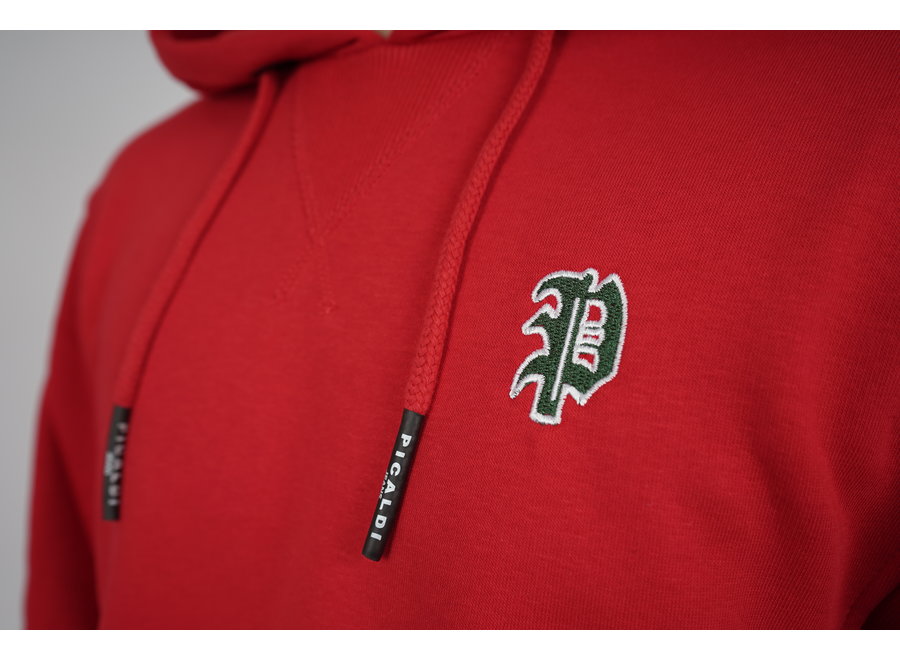 P Hoodie -Red/Rot
