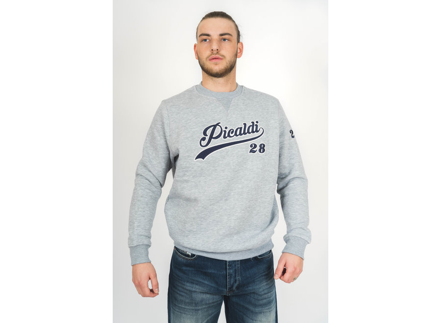 CLASSICAL PULLOVER-GREY/GRAU