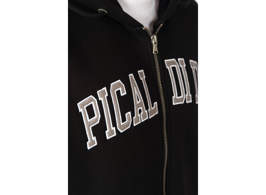 PICALDI IND. ZIP HOODY -BLACK