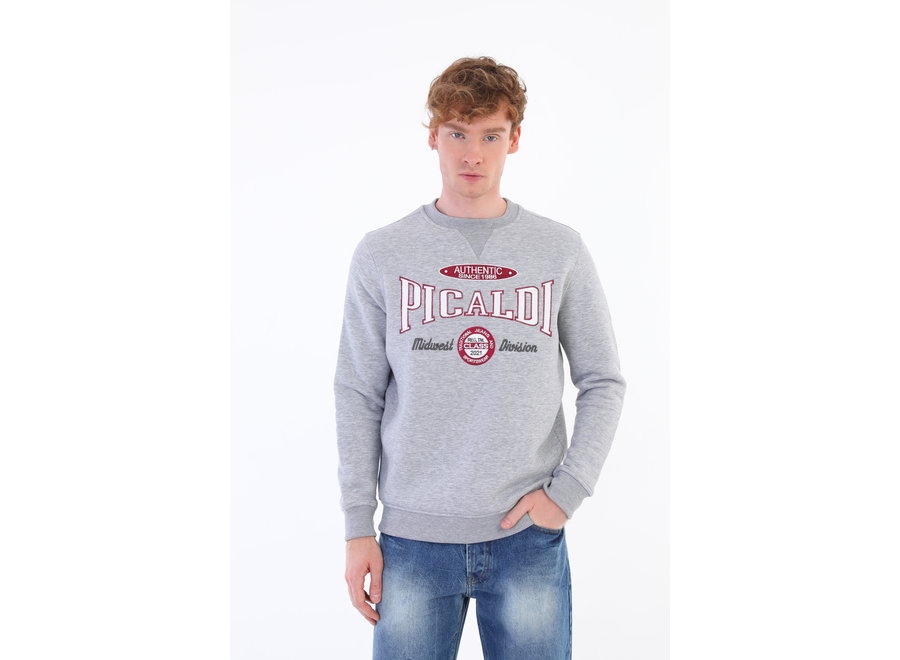 AUTHENTIC PULLOVER-GREY/GRAU