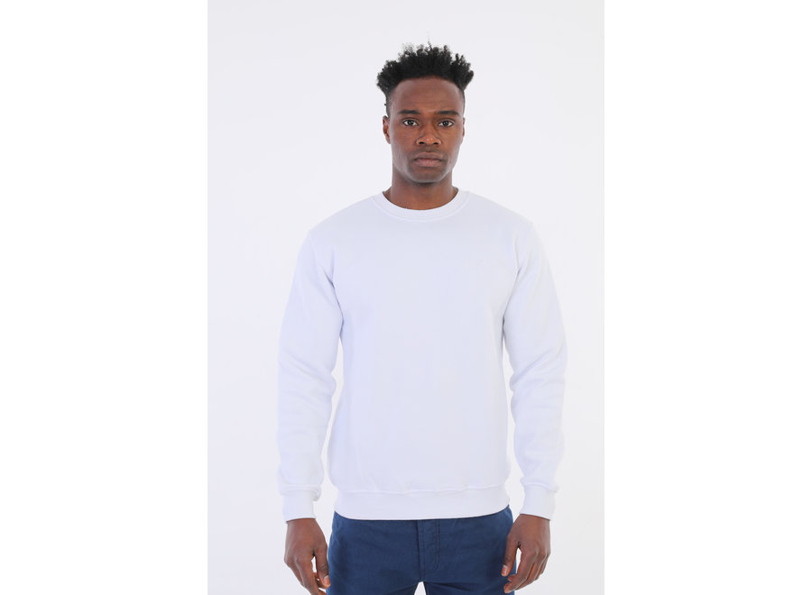 SWEATSHIRT PICALDI BASIC - WHITE