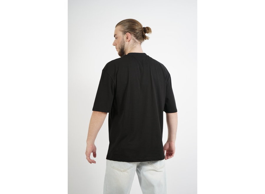 Long Fit Shirt Black - Carta Black