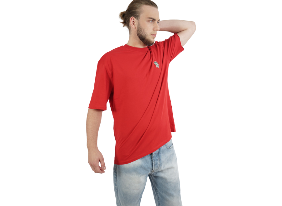 Long Fit Shirt Red - Carta