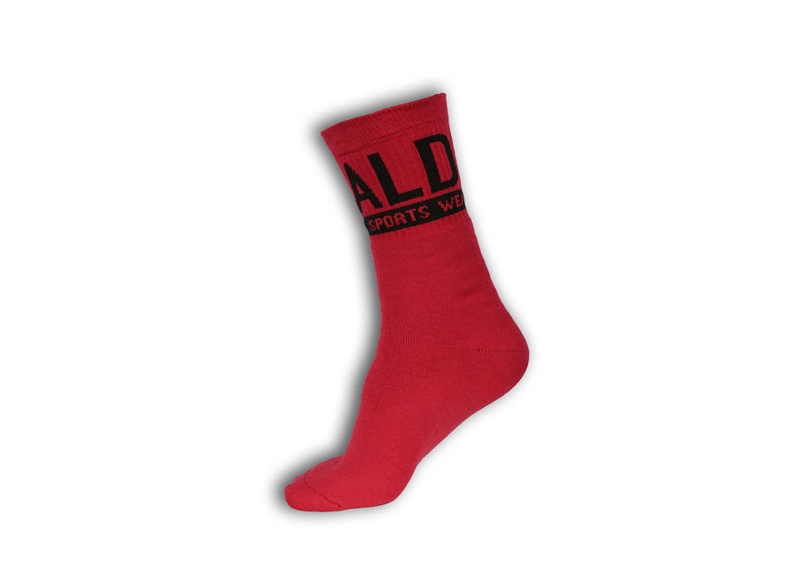 5 Paar Sportswear Socken -Red / Rot