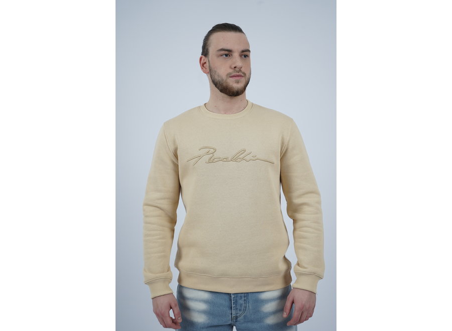 ORGINAL SWEATSHIRT SIGNATURE-BEIGE