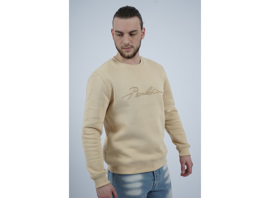 ORGINAL SWEATSHIRT SIGNATURE-BEIGE