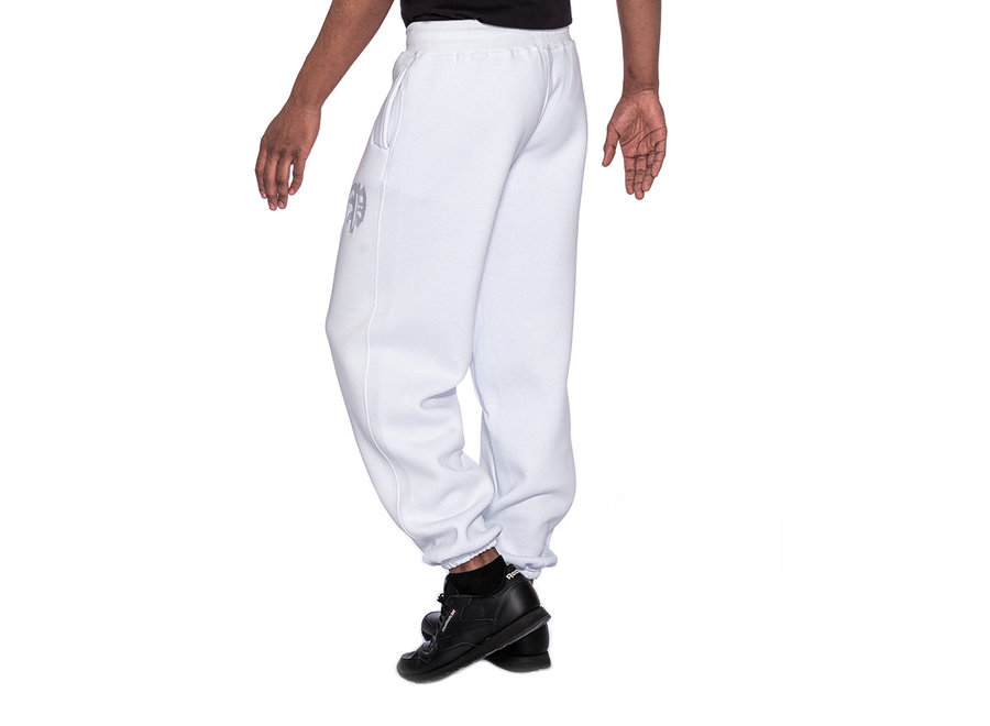 Initial Jogginghose Looset Fit - White