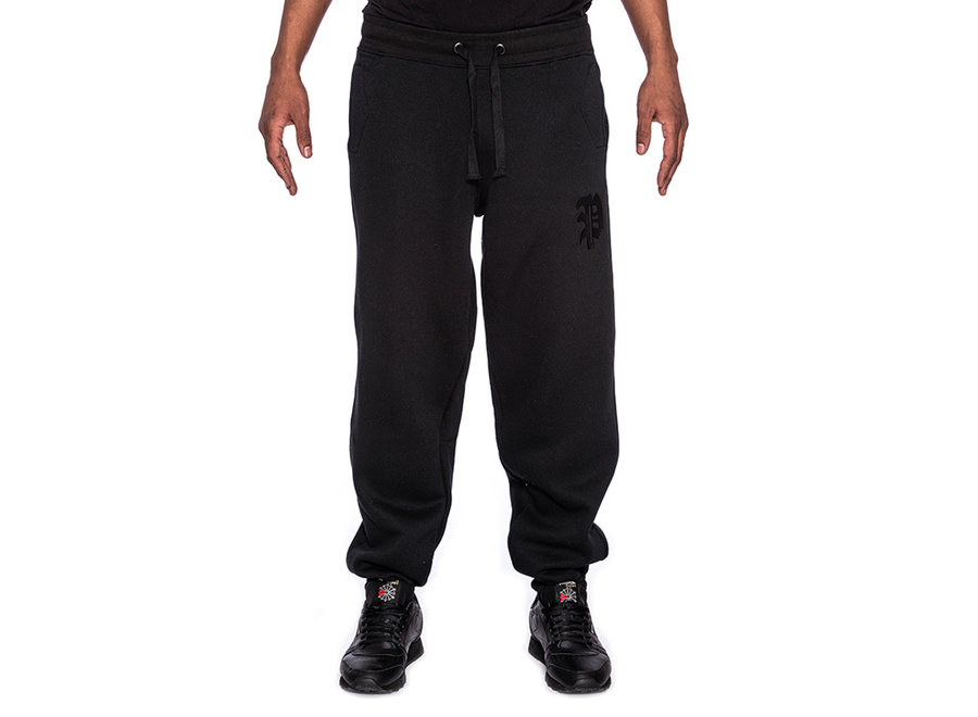 Initial Jogginghose Looset Fit Schwarz