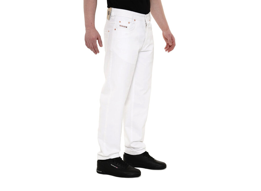 Gabardine Relaxed Fit 472 White