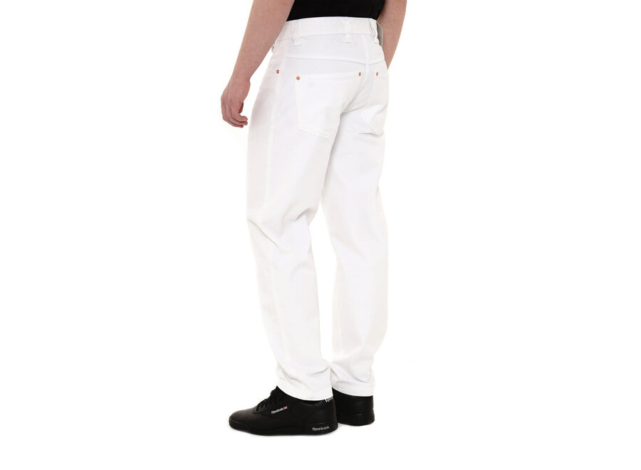 Gabardine Relaxed Fit 472 White