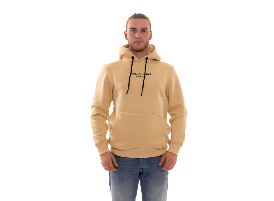 Kapuzenpullover Berlin Camel