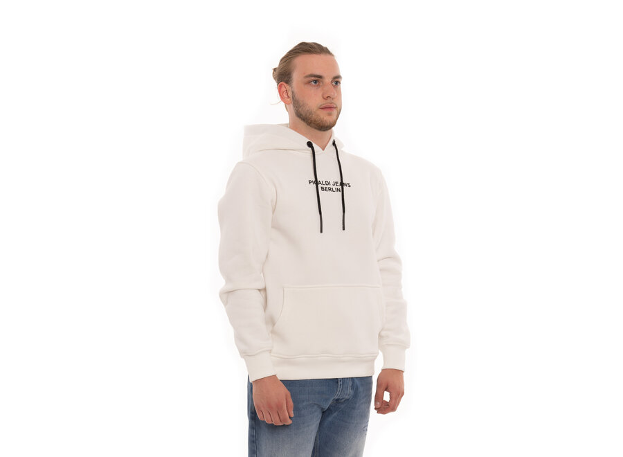 Sweat Hoodie mit Kapuze Ecru