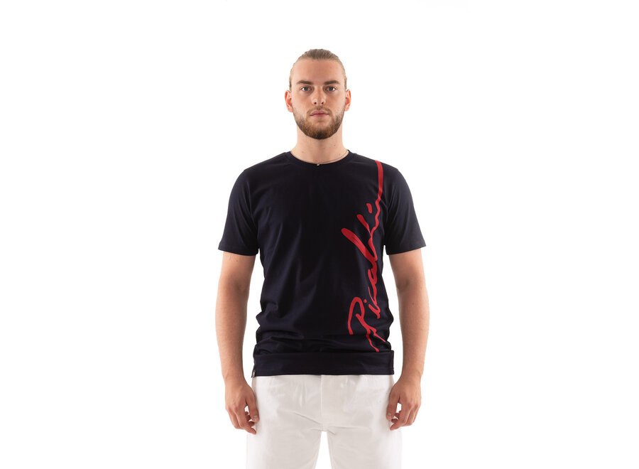 Male T-Shirt Navy Blue