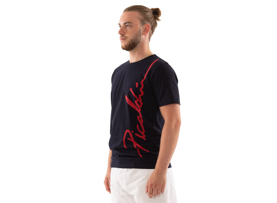 Male T-Shirt Navy Blue