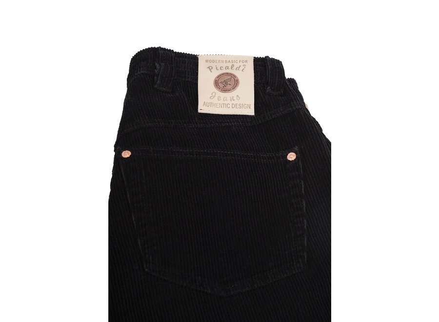 Zicco 472 Jeans CORD BLACK | Loose & Relaxed Fit