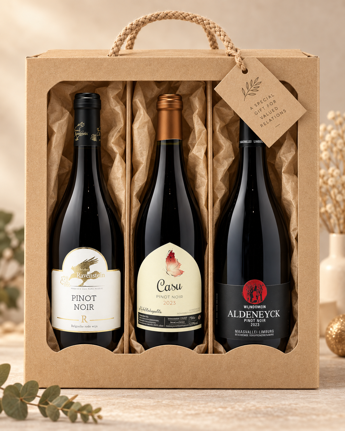 Geschenk - Pakket Pinot Noir