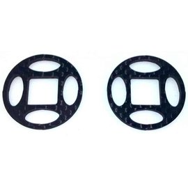 SCS M2 Diff-Shim Carbon Set V3 (32mm) - tbv gladde circuits