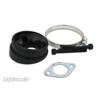 Lightscale Adapter 10 grad gewinkelt, Plastik fur Lightscale Airbox Tourenwagen