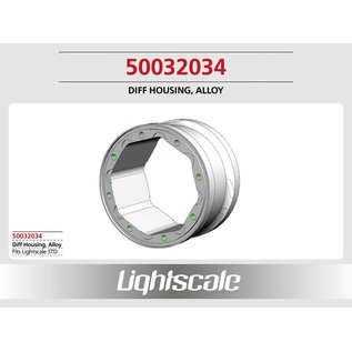 Lightscale Diff Housing, Alloy