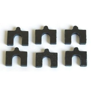 HARM Racing CFK camber adjustment plates 3 mm, kit