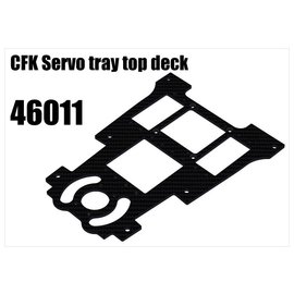 RS5 Modelsport CFK Servo tray top deck (F1 car part)