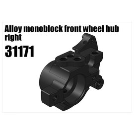 RS5 Modelsport Alloy monoblock front wheel hub right