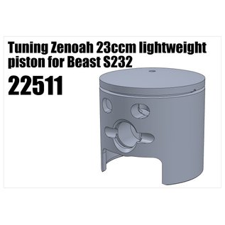 RS5 Modelsport Tuning Zenoah 23ccm lightweight piston for Beast S232
