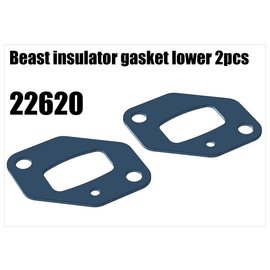 RS5 Modelsport Beast insulator gasket lower 2pcs