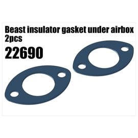 RS5 Modelsport Beast insulator gasket under airbox 2pcs