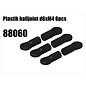 FG modellsport Plastik balljoint d6xM4 6 pcs