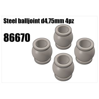 RS5 Modelsport Steel balljoint d4,75mm 4pcs