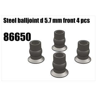 RS5 Modelsport Steel balljoint d5.7mm 4pcs