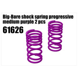 RS5 Modelsport Shock's spring progressive medium purple