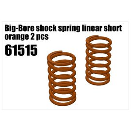 RS5 Modelsport Shock's spring linear short orange