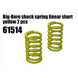 RS5 Modelsport Shock's spring linear short yellow