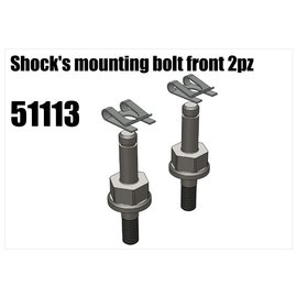 RS5 Modelsport Steel shock's mounting bolt front