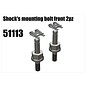 RS5 Modelsport Steel shock's mounting bolt front 2pcs