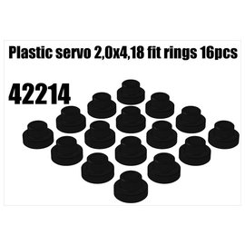 RS5 Modelsport Plastic servo 2,0x4,18 fit rings 1