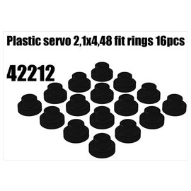 RS5 Modelsport Plastic servo 2,1x4,48 fit rings 1