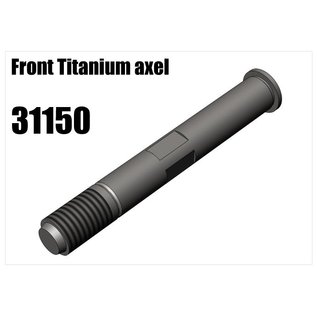 RS5 Modelsport Titanium front wheel axel