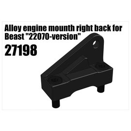 RS5 Modelsport Alloy engine mount right back for Beast "22070-version"