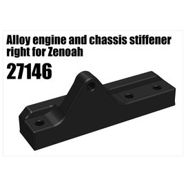 RS5 Modelsport Alloy engine and chassis stiffener right for Zenoah