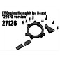 RS5 Modelsport XT Engine fixing kit for Beast "22070-version" (27003, 27198, 27199, 22079)