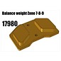 RS5 Modelsport Balance weight Zone 7-8-9